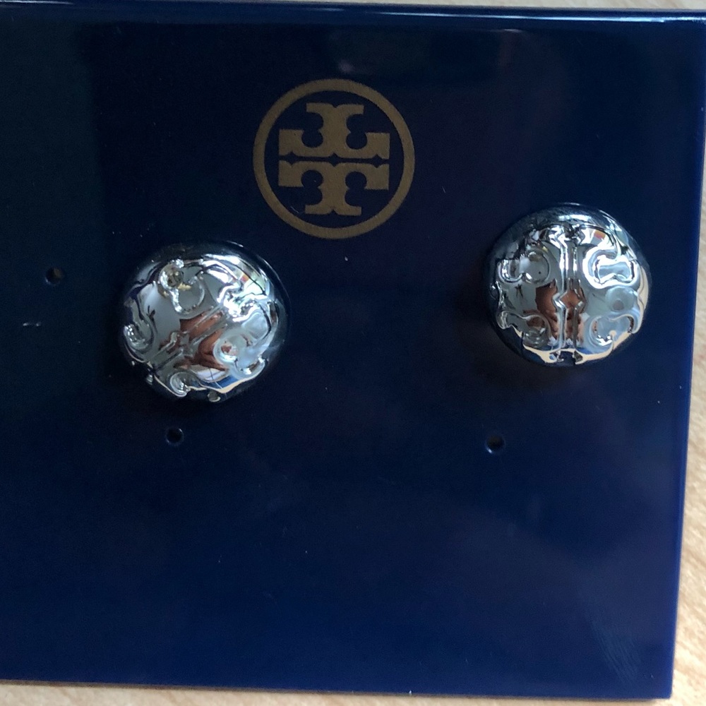 Tory Burch silver earrings